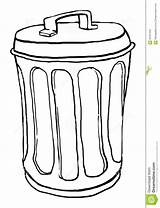 Trash Clip Outline Bin Drawing Clipart Paintingvalley Drawings Related Clipartmag Clipground sketch template