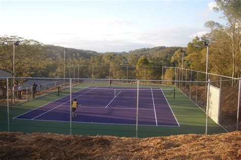 tennis court builders  brisbane
