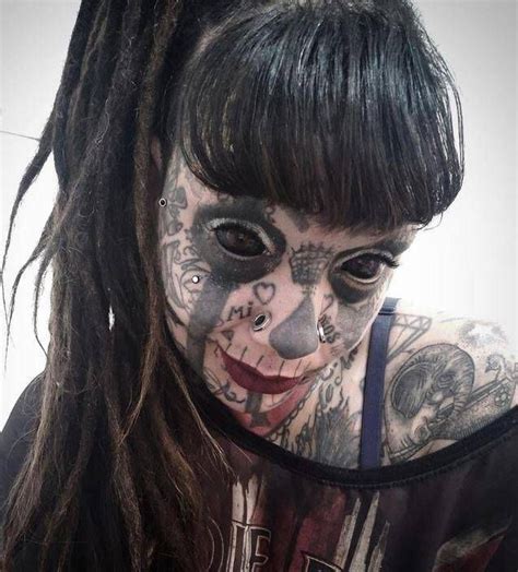 32 women who might be out of their minds wtf gallery face tattoos