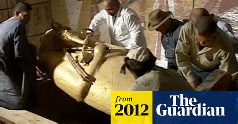 tutankhamun s tomb reopened as egypt hopes for tourism boost video