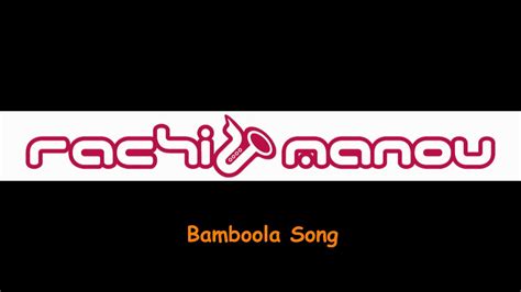 bamboola song youtube