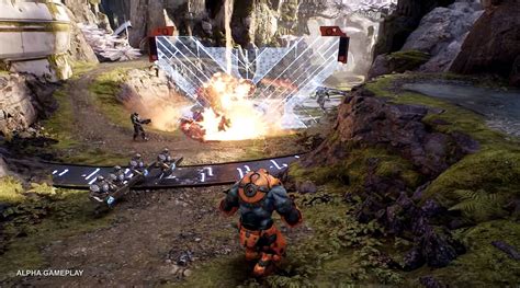 paragon intro tutorial gameplay video shows epic moba action