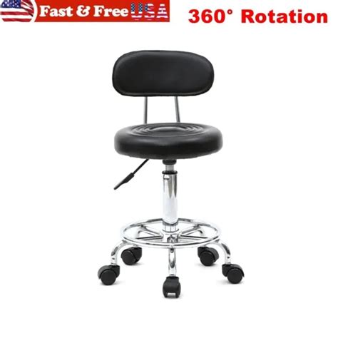 bar spa stool work shop rolling adjustable chair hydraulic lift seat