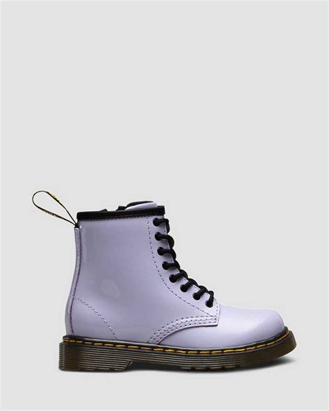 toddler  patent leather ankle boots dr martens