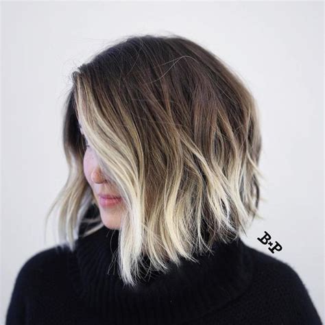 Blonde Balayage Short Hair Looks