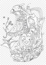 Howl Hatter Wizard Totoro Howls sketch template