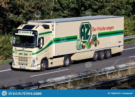 az kempen truck  motorway editorial photo image  emblem brand