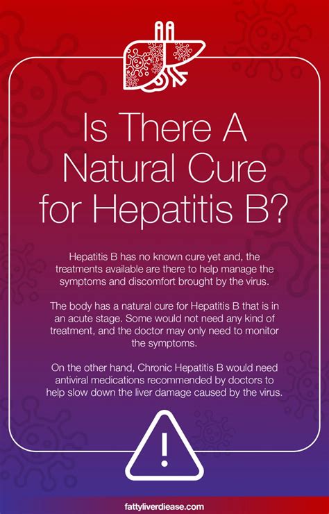 Is There A Natural Cure For Hepatitis B Fatty Liver Disease