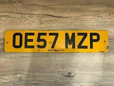 united kingdom gb great britain license plate oe mzp ebay