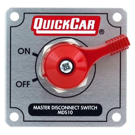 quickcar racing   battery master disconnect switch