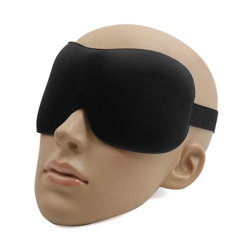 travel padded 3d eye shade cover sleep rest relax sleeping blindfold