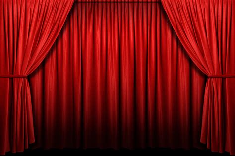 photo velvet stage curtain act  hollywood