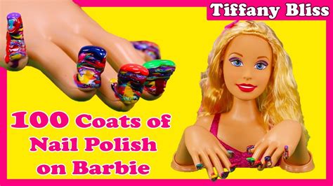 coats  nail polish  barbie doll polishmountain youtube