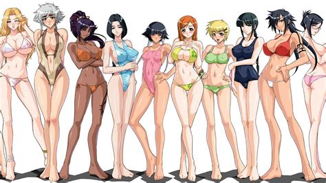 wallpaper fantasy girl bikini anime bleach desktop wallpaper 3d and vector girls id 37126