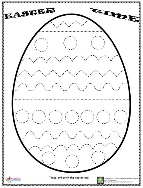 easter tracing worksheets  preschoolers fun  mama