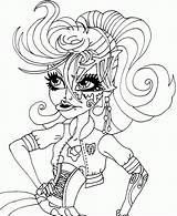 Coloring Monster High Pets Pages Popular sketch template