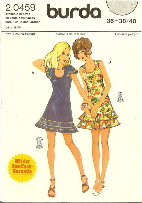 Burda 20459 Vintage Sewing Patterns Fandom Powered By Wikia