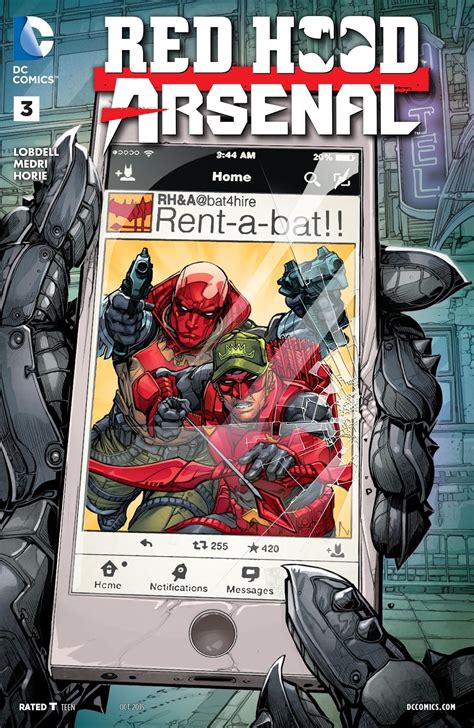 weird science dc comics red hood arsenal 3 review and