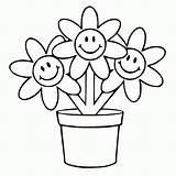Coloring Daisies Bestcoloringpagesforkids Clipartmag sketch template