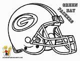 Coloring Nfl Pages Football Printable Helmets Print sketch template