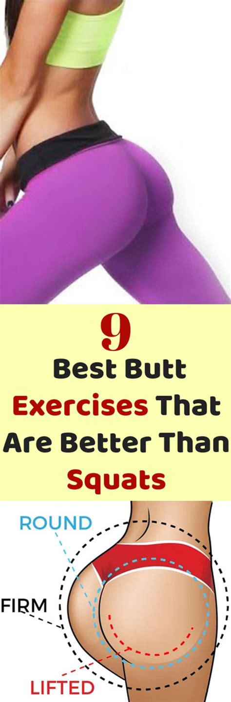 nine best butt exercises that are better than squats