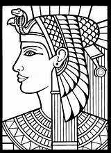 Hatshepsut Pages Colouring Queen Colorare Da sketch template