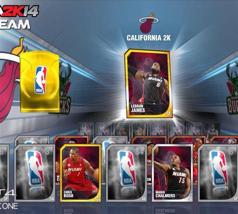 Nba 2k14 New My Team Image Shows Off New Design And Challenge