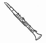 Instrumentos Musicales Clarinete Imprimir Oboe Trompeta Escuelaenlanube Flauta Clarinetes Artículo sketch template