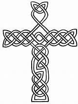 Cross Coloring Celtic Pages Welsh Tattoo Crosses Designs Color Symbols Amazing Religious Patterns Popular Visit Coloringhome Kids sketch template