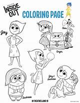 Inside Coloring Pages Printable Everfreecoloring Disney sketch template
