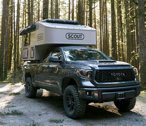 adventurer manufacturing announces scout truck campers