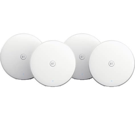 buy bt mini  home wifi system quad pack  delivery currys