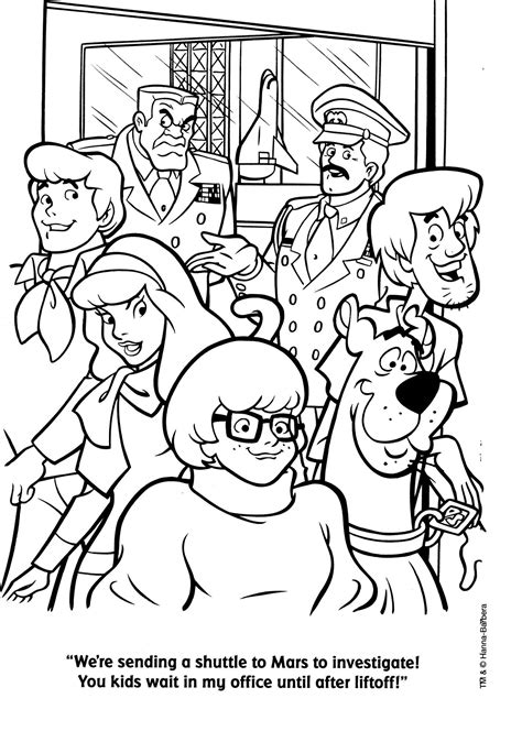 scooby doo  scooby doo coloring pages monster coloring pages
