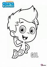 Guppies Gil Bubakids sketch template