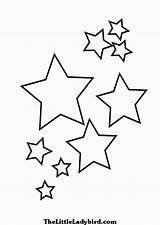Coloring Star Pages Printable Stars Template Templates Clipart Print Color Kids Little Detailed Stencils Clipartbest Printables Sheets Fun Pattern Stencil sketch template