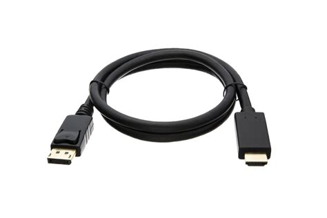 Displayport Male To Hdmi Male Cable 28awg Black Pactech Store