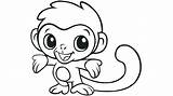 Coloring Pages Barrel Getdrawings Monkey sketch template
