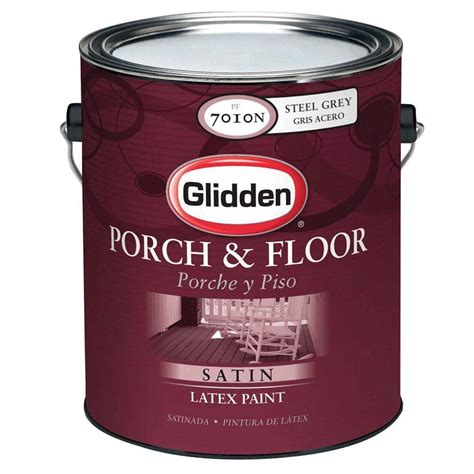 glidden porch  floor  gal satin latex interiorexterior paint