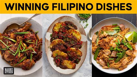 fave filipino dishes athome withme marions kitchen youtube