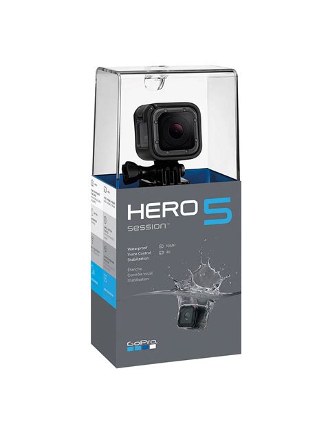 gopro hero session camcorder  ultra hd mp wi fi waterproof  john lewis partners