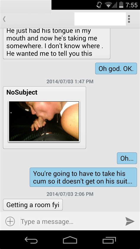 erotic cheating wife texts cumception