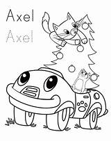 Leapfrog Axel sketch template