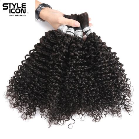 styleicon 4 bundles deals human braiding hair bulk for black women