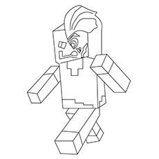 awesome printable minecraft coloring pages  toddlers