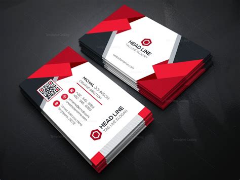 stylish business card template  template catalog