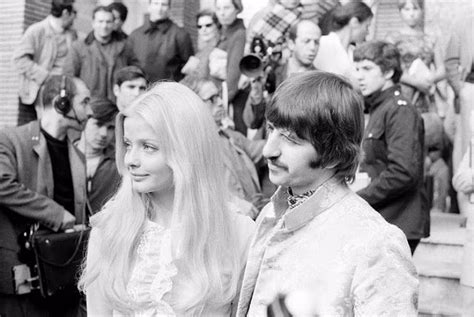 vintage photos of ringo starr and ewa aulin on the set of the film candy in 1968 ~ vintage