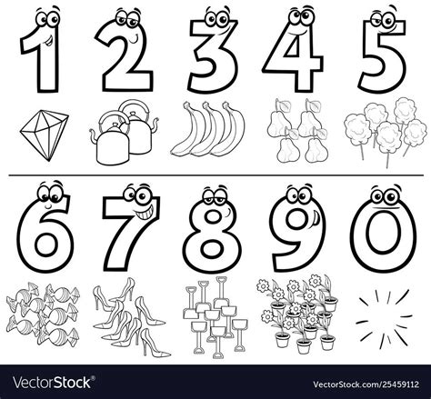 coloring books numbers coloring book