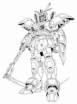 Gundam Coloring Deathscythe Lineart Wing Pages Xxxg 01d Front Suit Mobile Draw Wikia Sheets Colouring Robots Wiki Nocookie Anime Drawings sketch template