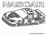 Coloring Nascar Print Pages Kids sketch template