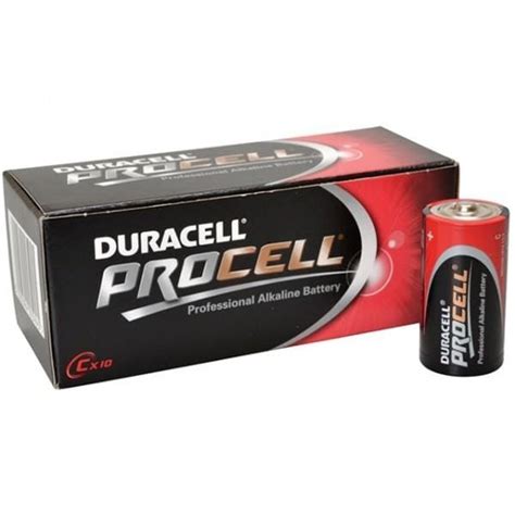 Duracell Procell Batteries C 1 5v Rsis